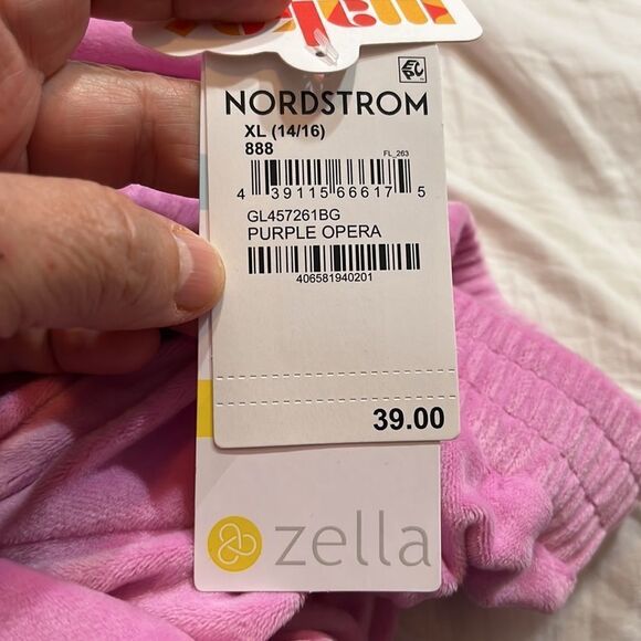 New Zella Girl Purple Opera Sweatpants/Joggers - Picture 11 of 12